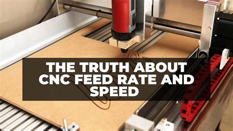 how to calculate cnc speed